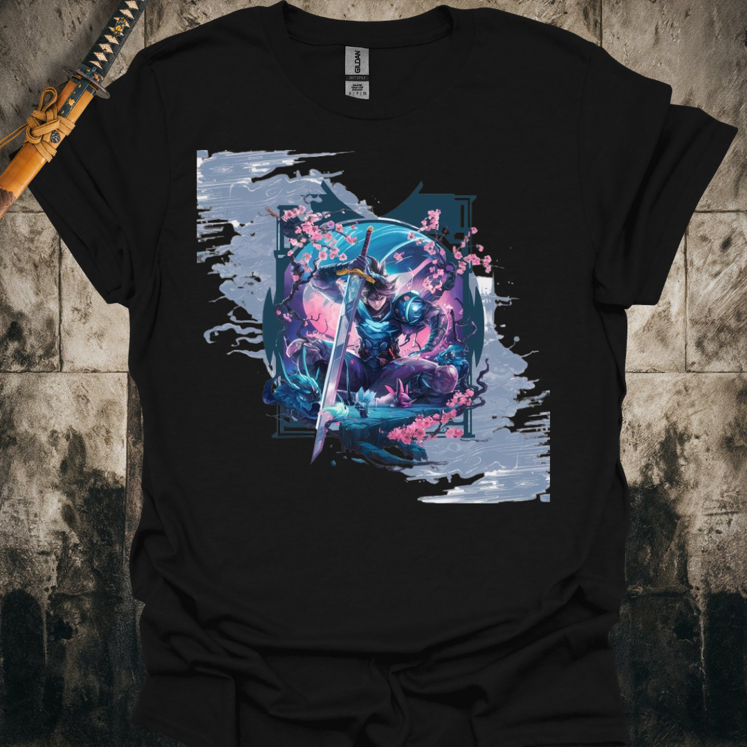 Meditating Future Samurai Tee