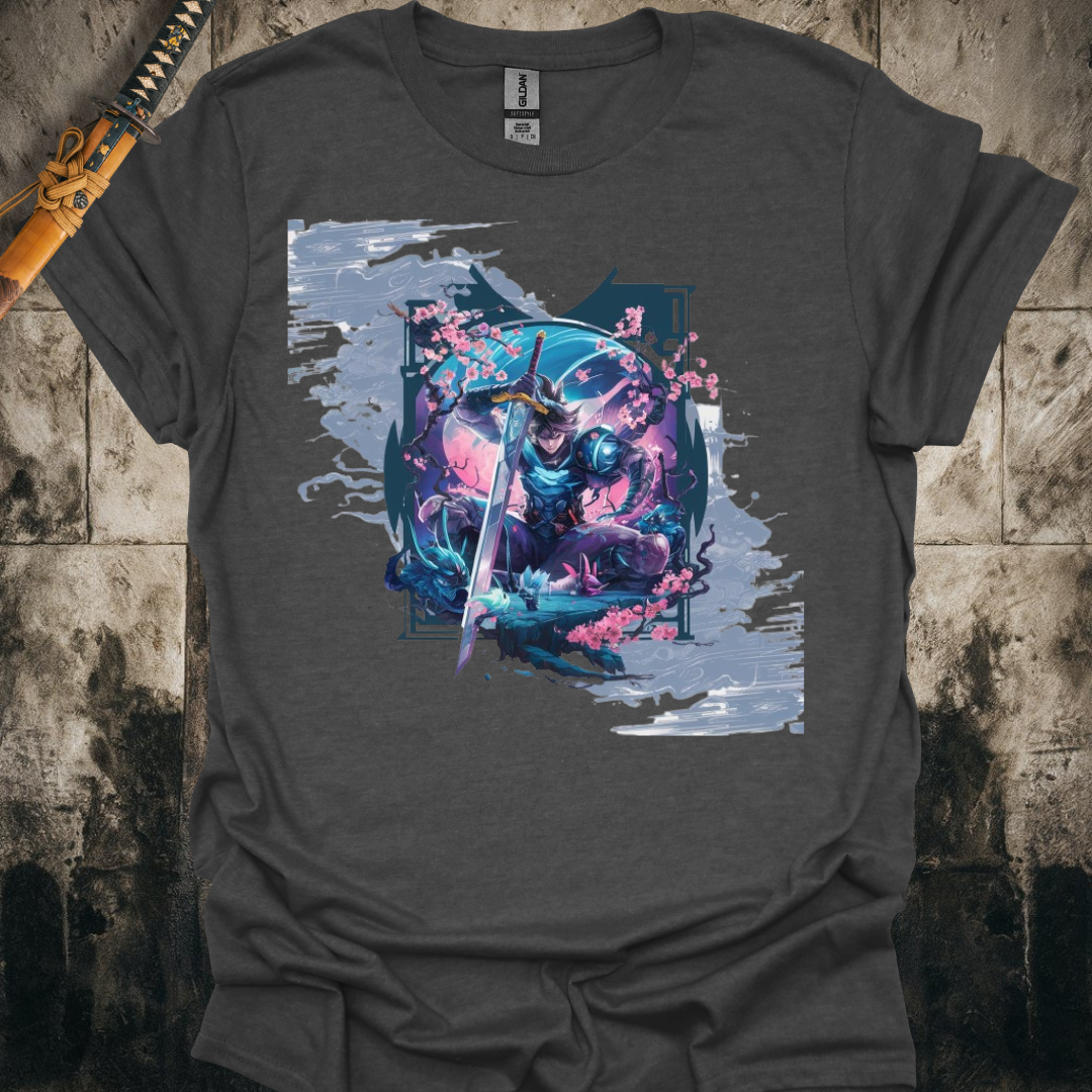 Meditating Future Samurai Tee