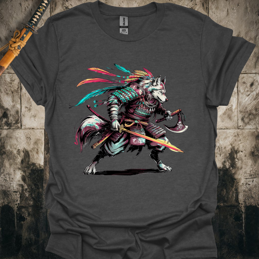 Dual Wielding Tribe Wolf Tee