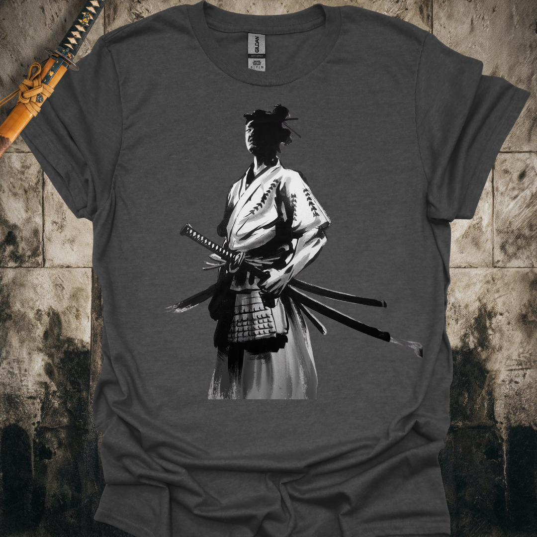 Brush Painted Samurai Tee