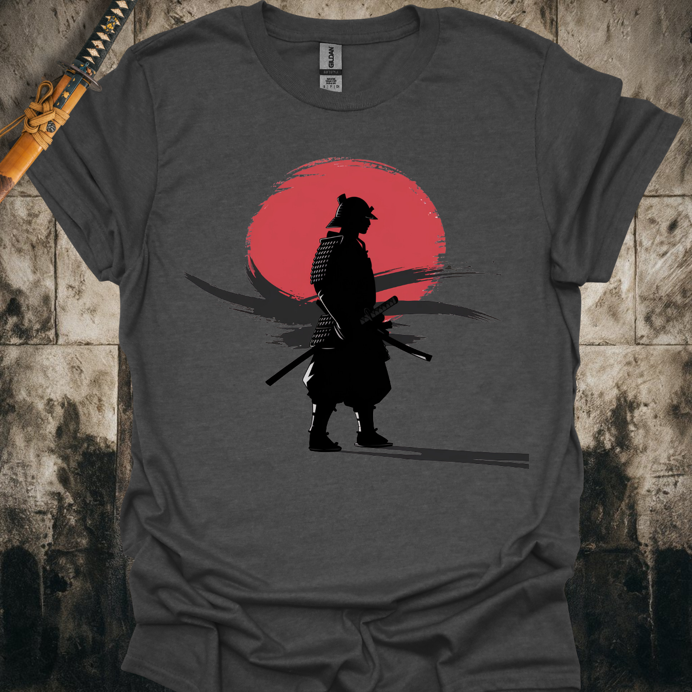 Samurai Officer Silhouette Tee