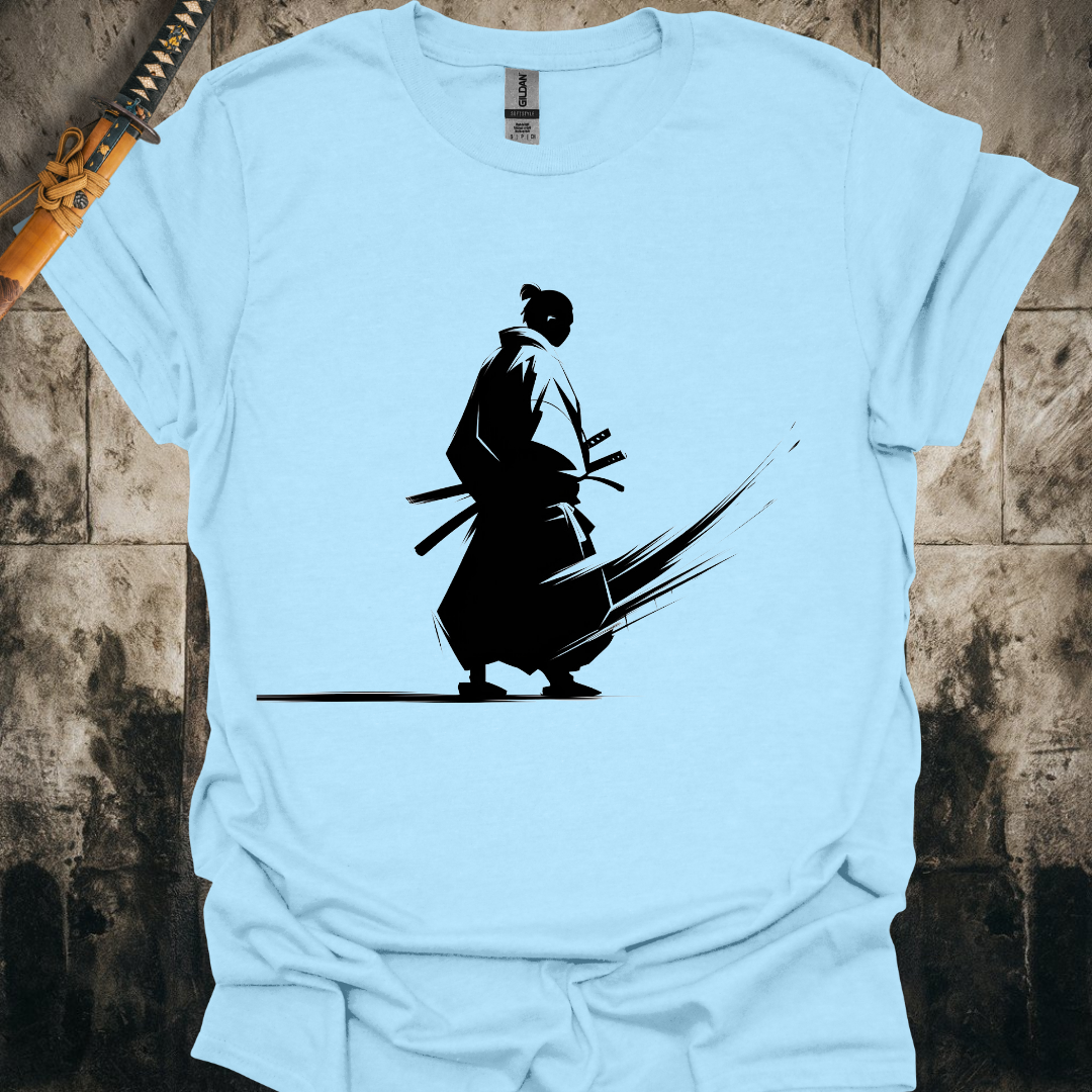 Samurai Shadow Silhouette Tee