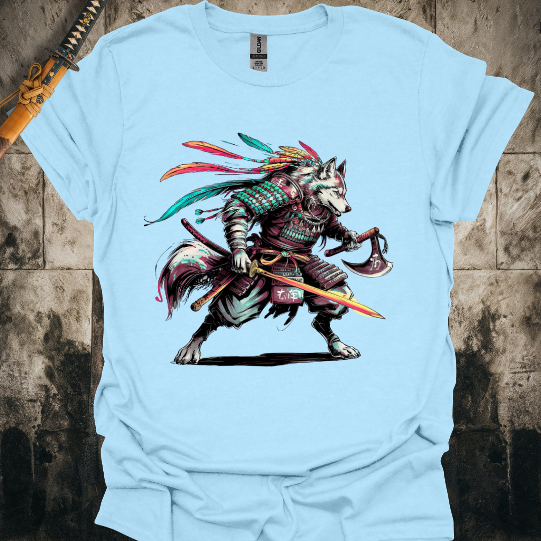 Dual Wielding Tribe Wolf Tee