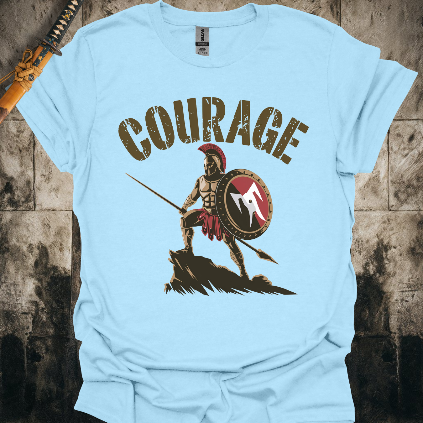 Spartan Courage Tee