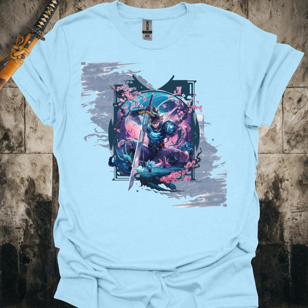 Meditating Future Samurai Tee