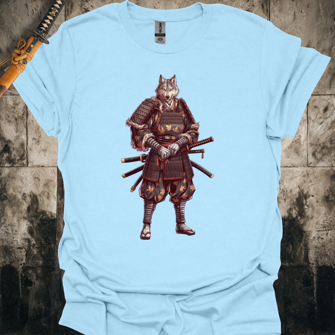 Fall Wolf Samurai Tee