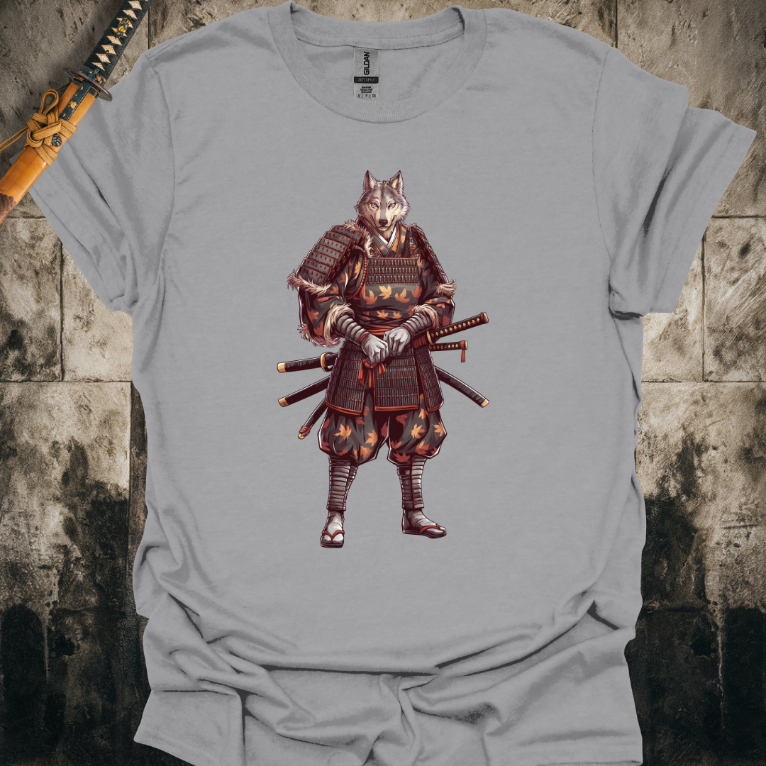 Fall Wolf Samurai Tee