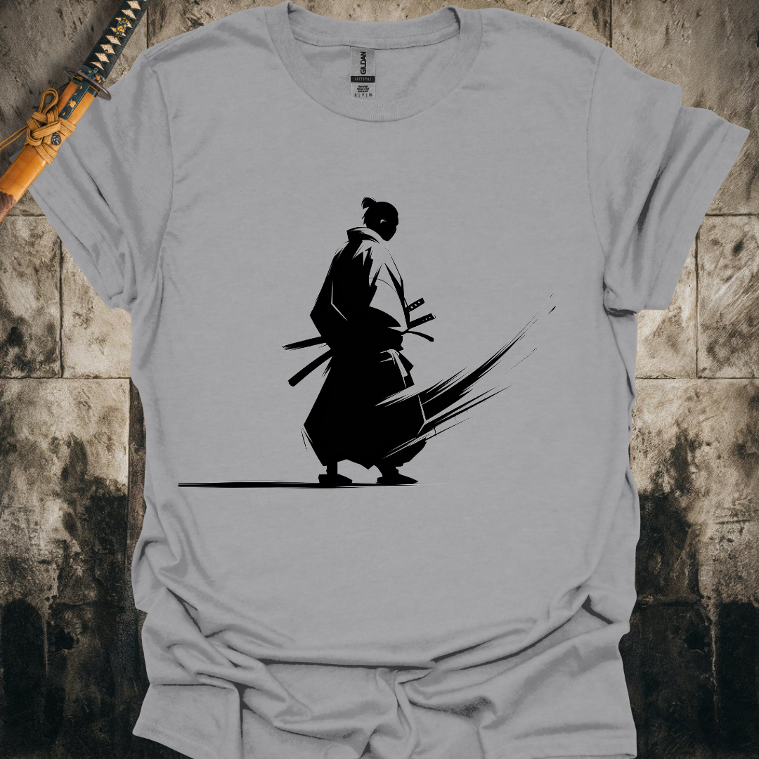 Samurai Shadow Silhouette Tee
