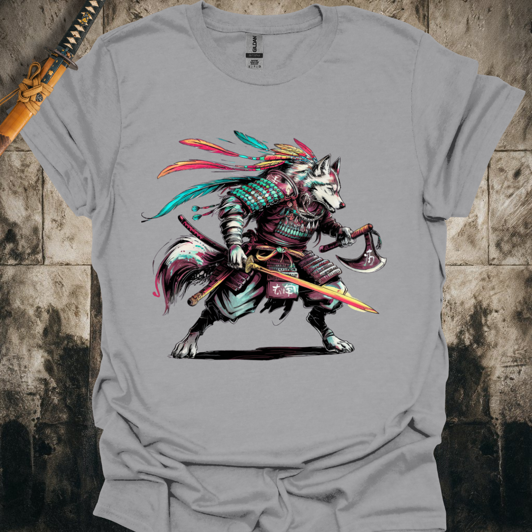 Dual Wielding Tribe Wolf Tee