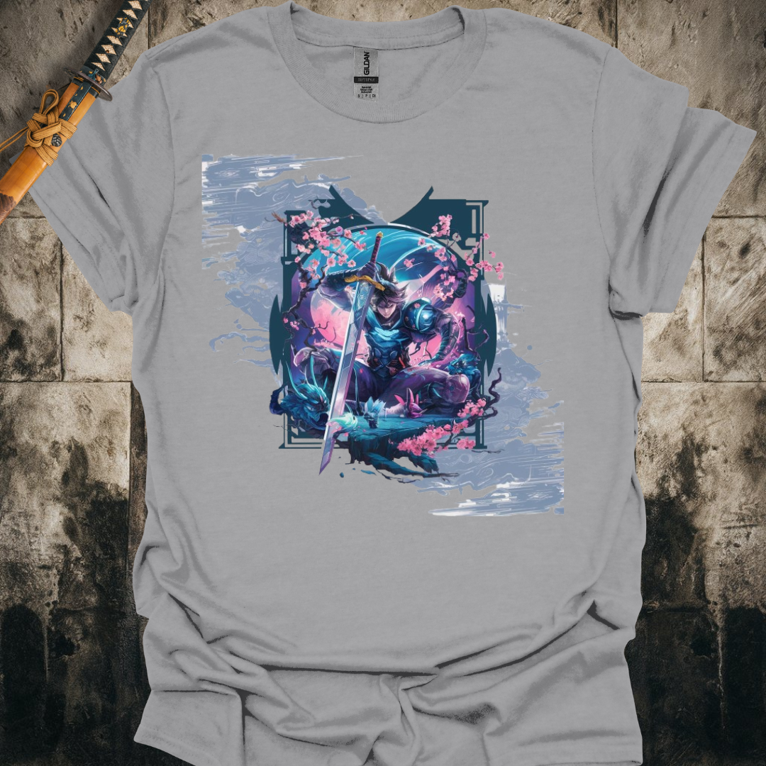Meditating Future Samurai Tee