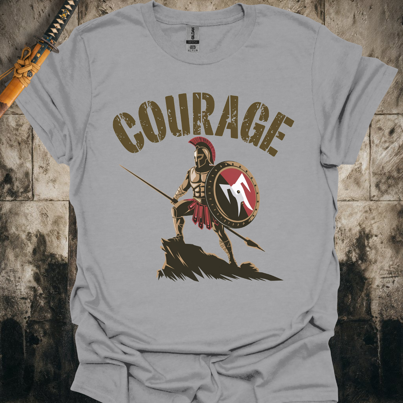Spartan Courage Tee