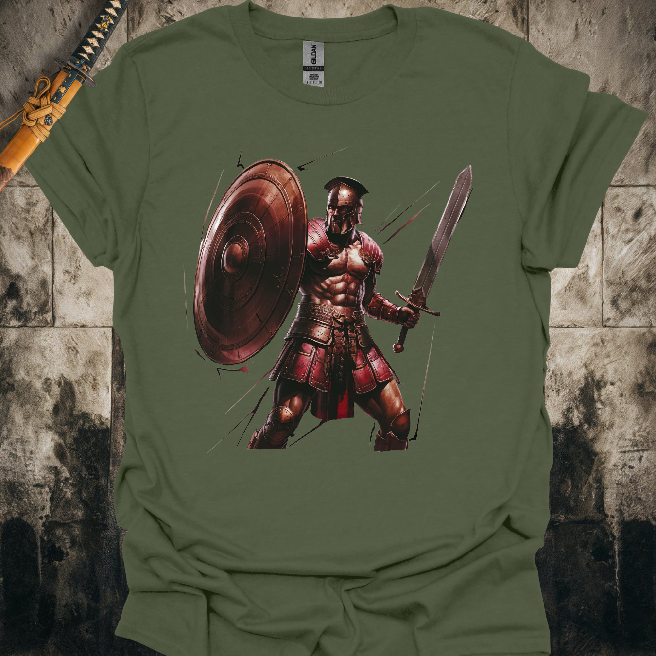 Red Spartan Tee