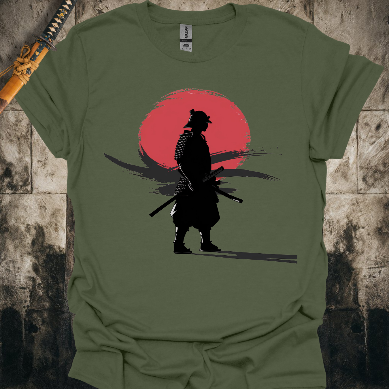 Samurai Officer Silhouette Tee