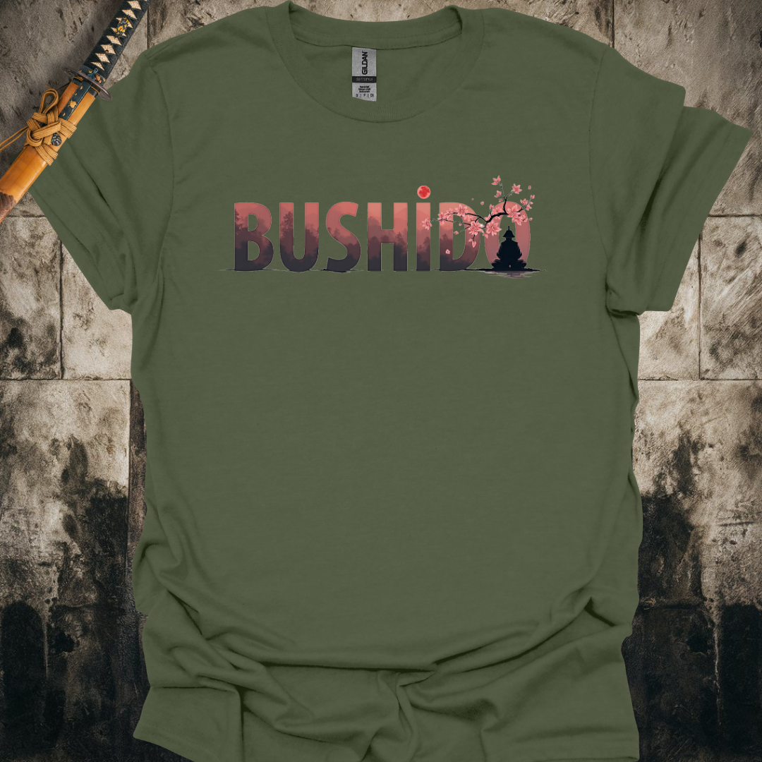 Bushido Meditating Samurai Tee