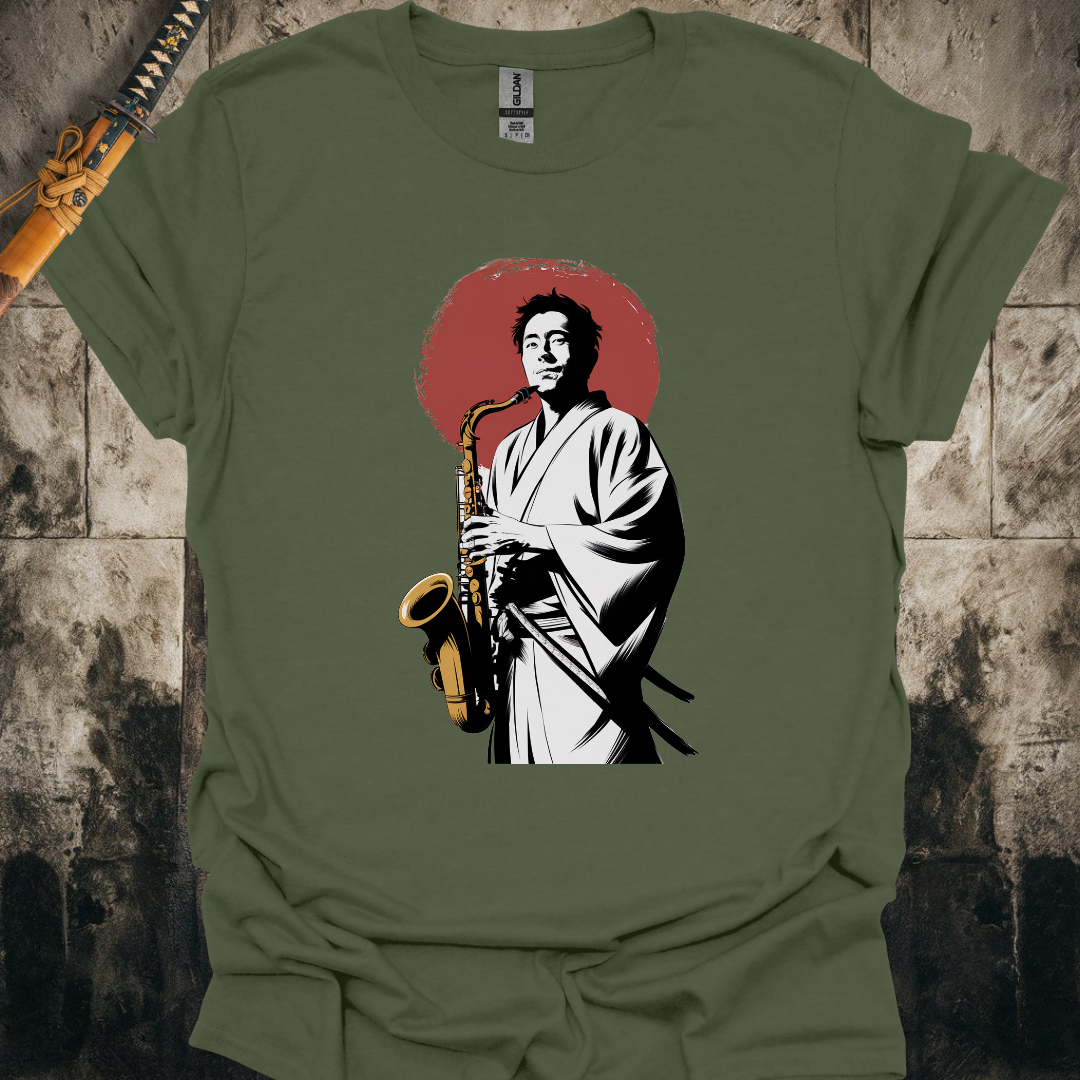 Saxophone Samurai Tee