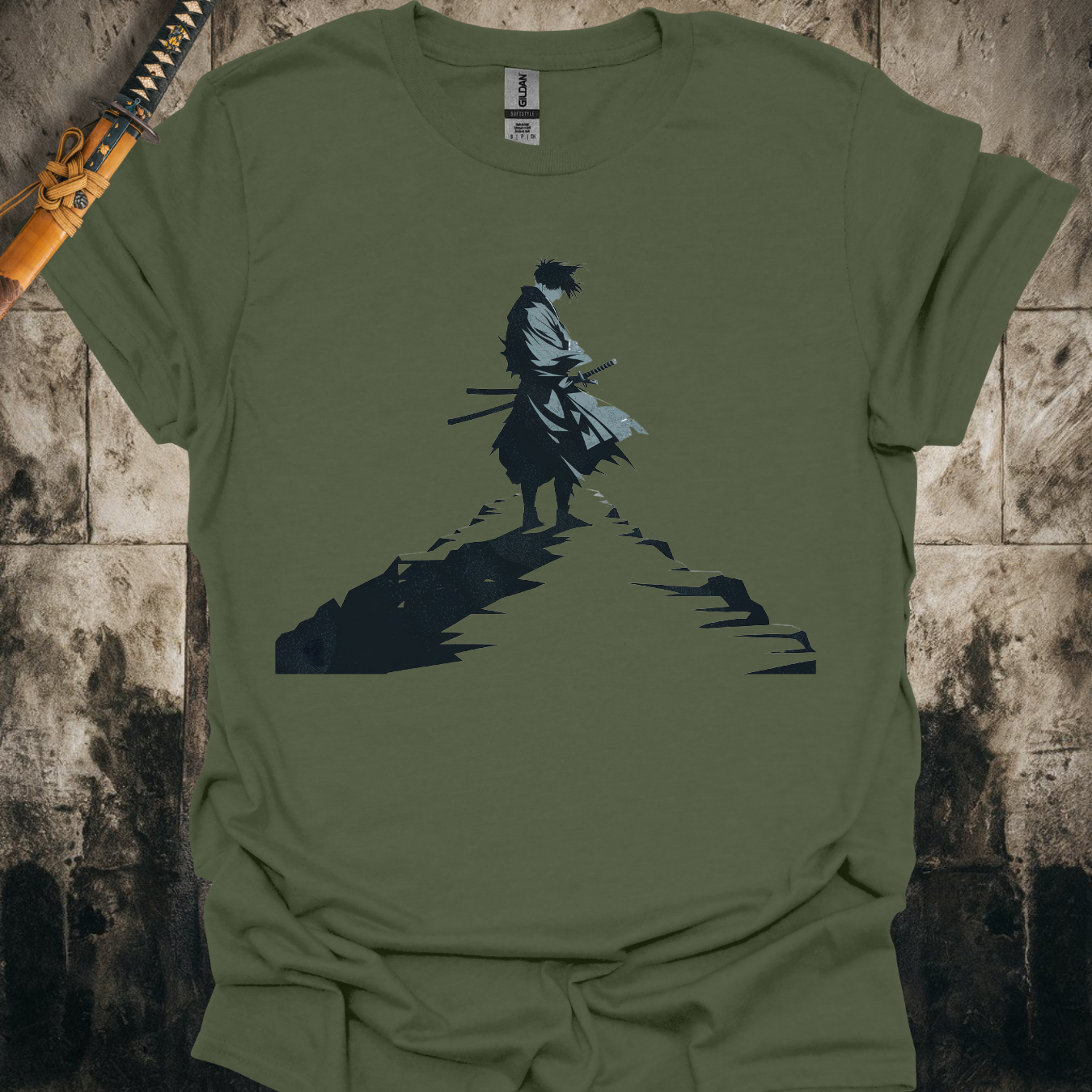 Samurai's Journey Silhouette Tee