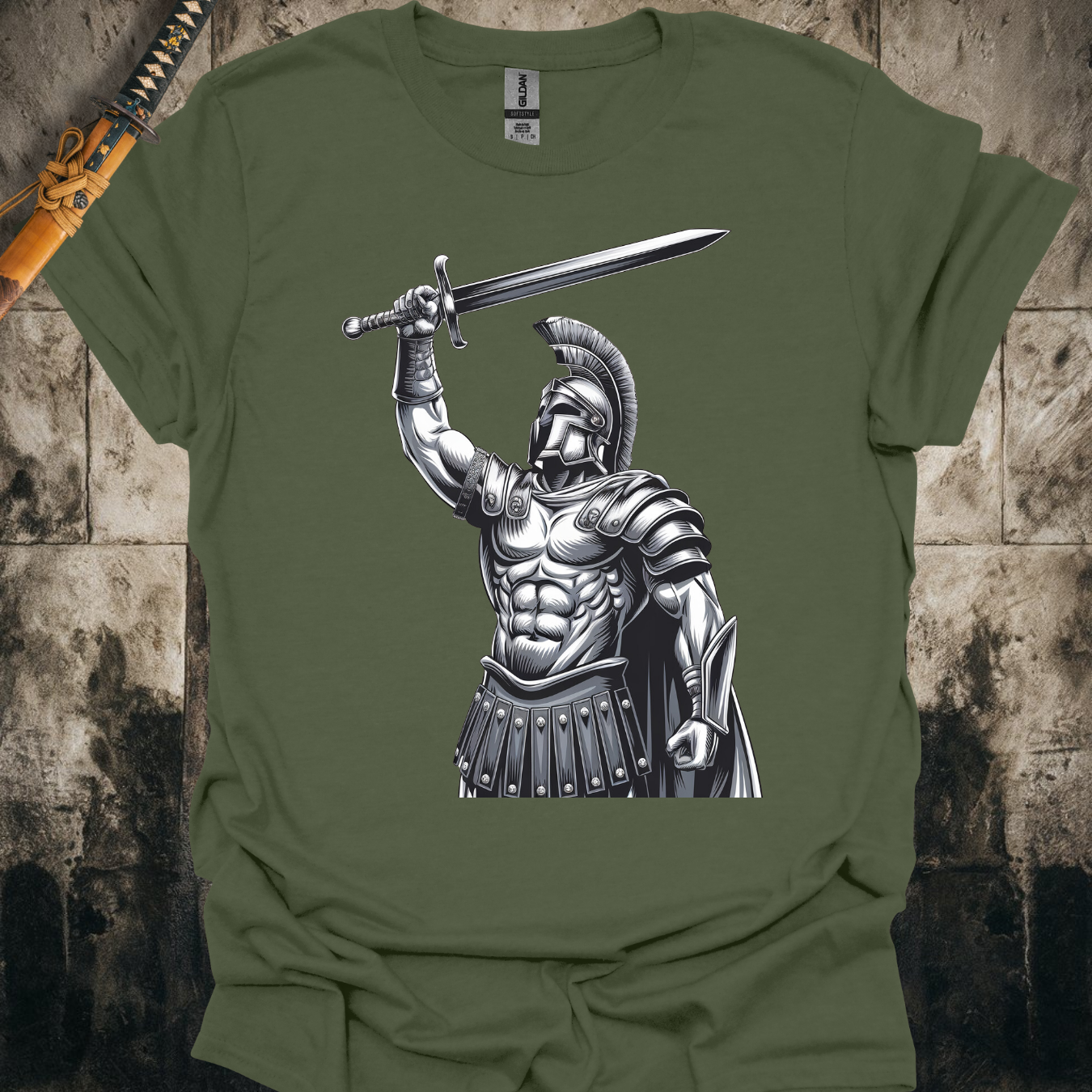 Victorious Spartan Tee