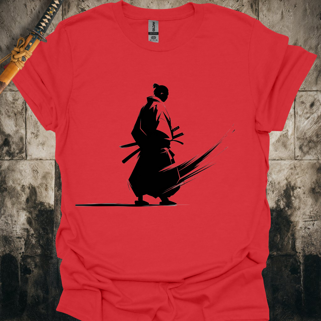 Samurai Shadow Silhouette Tee
