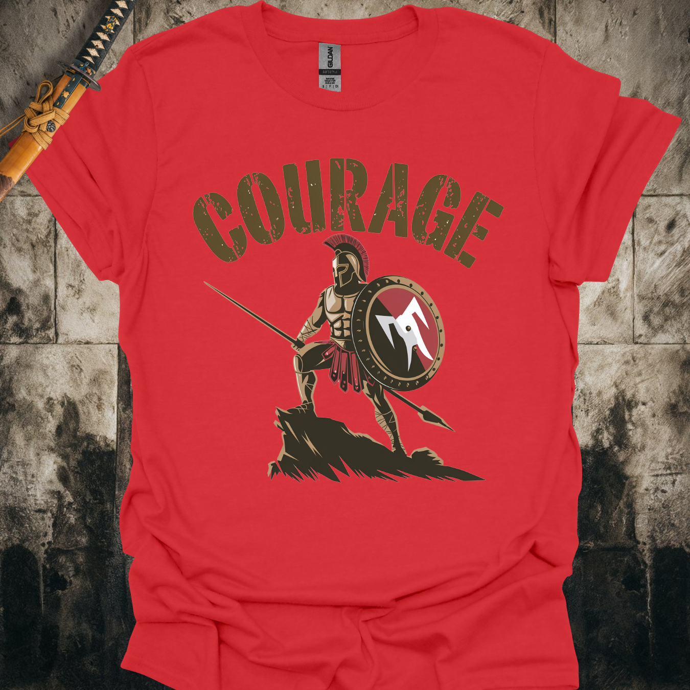 Spartan Courage Tee
