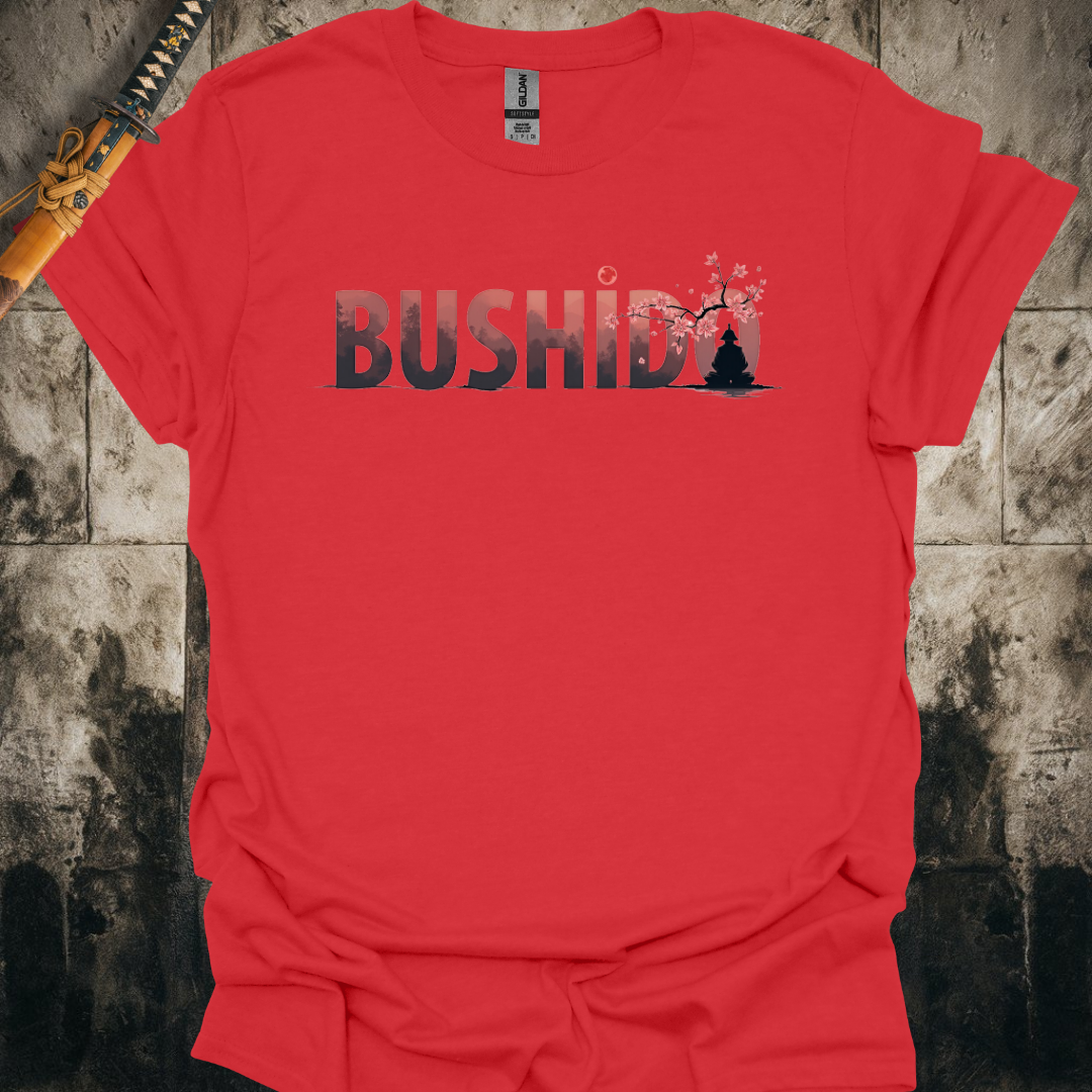 Bushido Meditating Samurai Tee