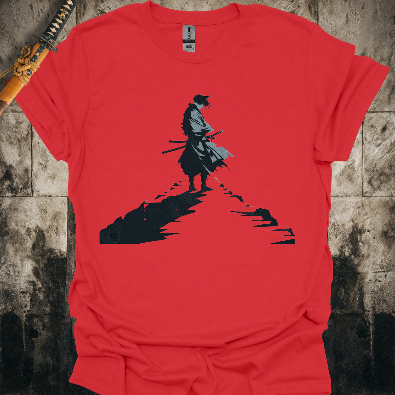 Samurai's Journey Silhouette Tee