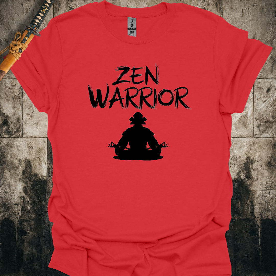 Zen Warrior Silhouette Tee