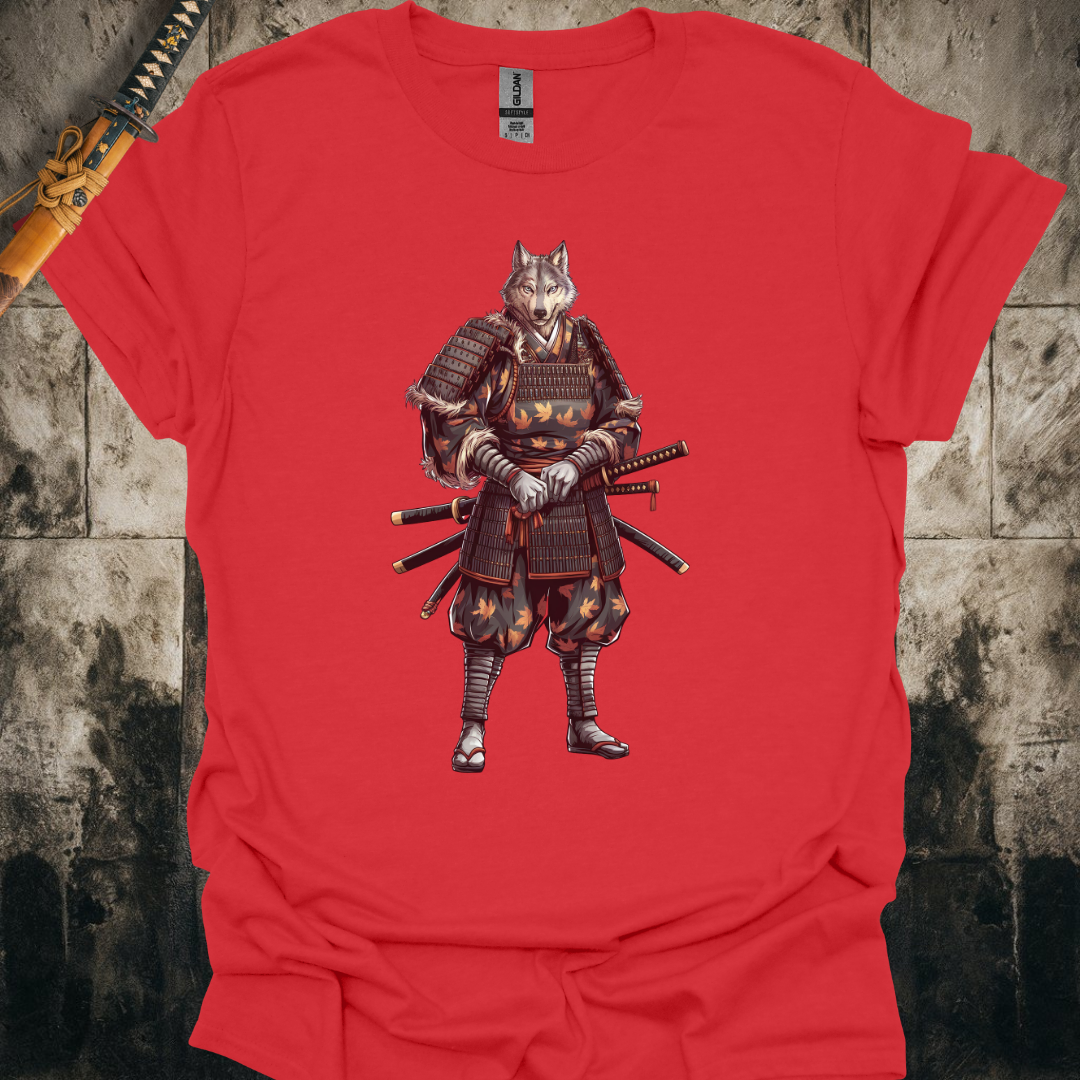 Fall Wolf Samurai Tee