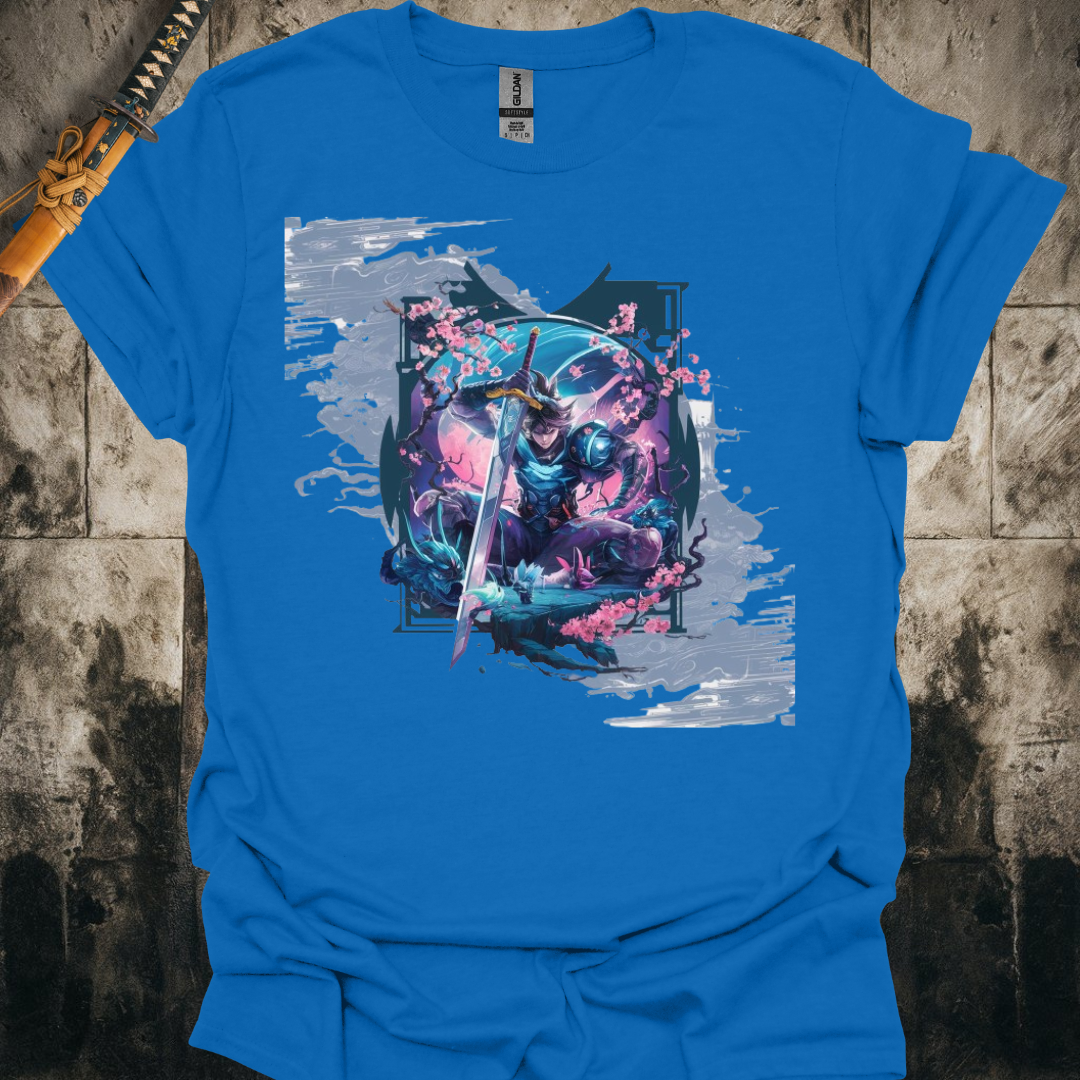 Meditating Future Samurai Tee