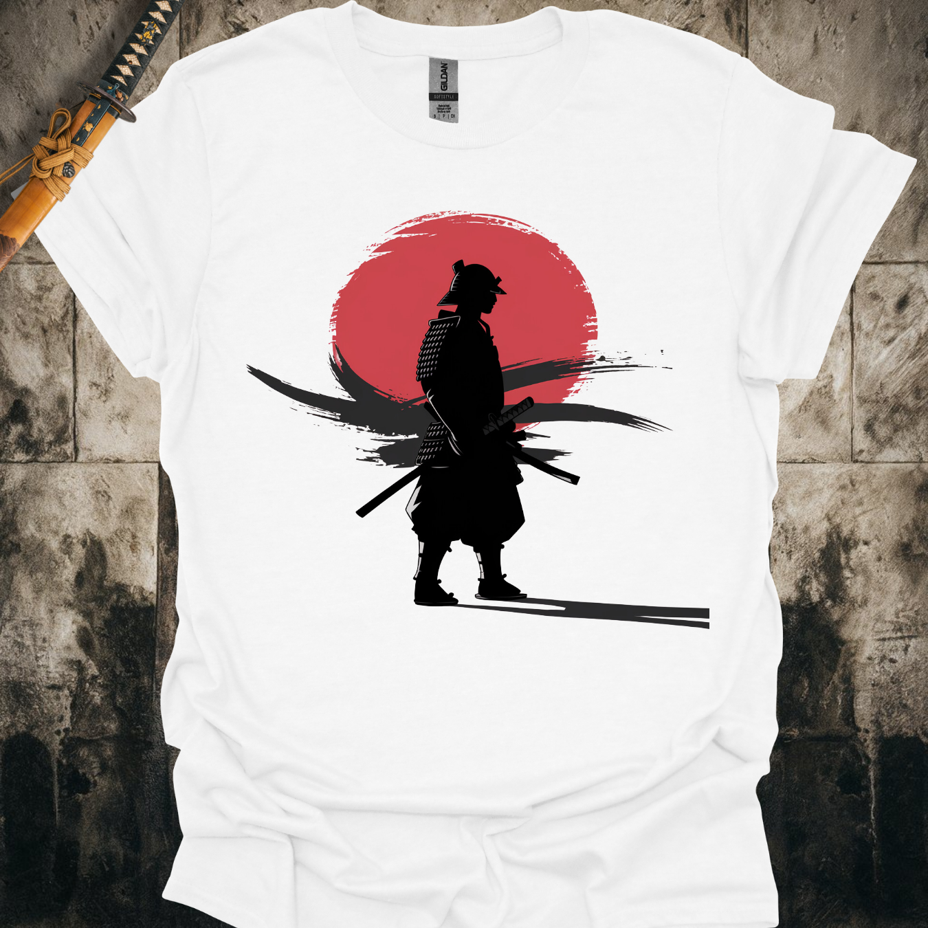 Samurai Officer Silhouette Tee