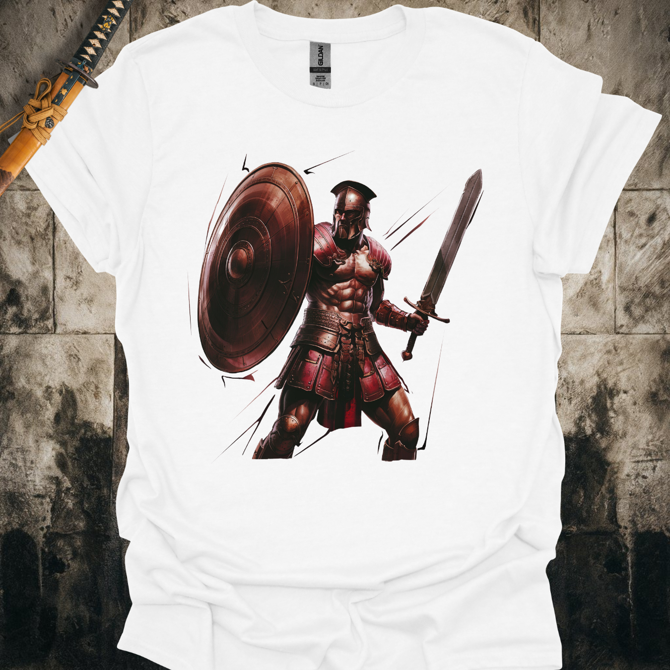 Red Spartan Tee