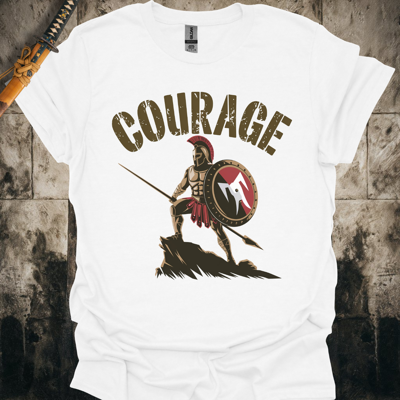 Spartan Courage Tee
