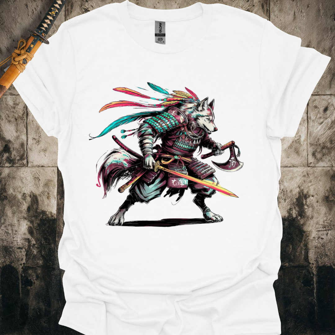 Dual Wielding Tribe Wolf Tee