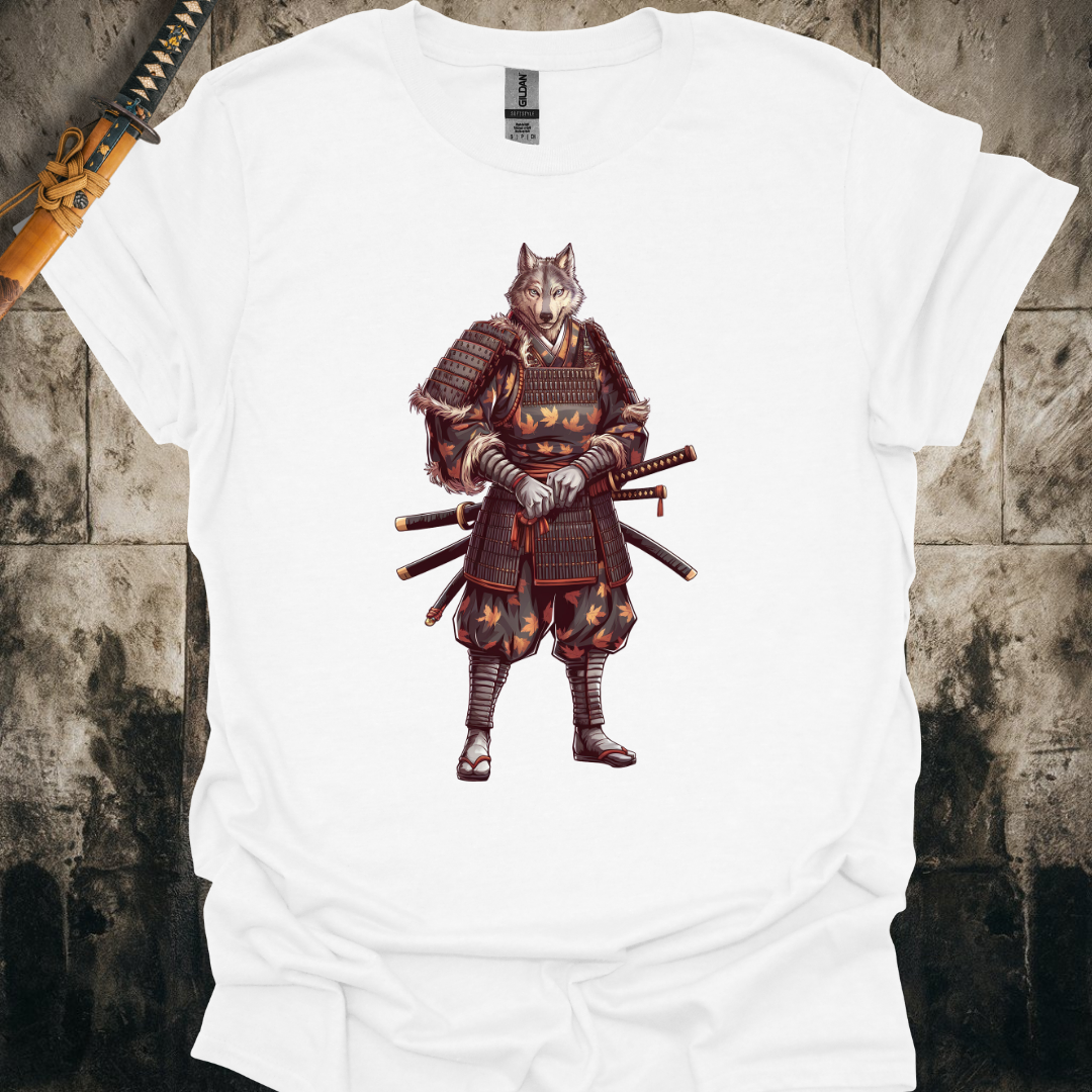 Fall Wolf Samurai Tee