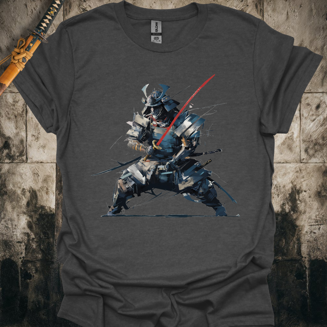 Glitching Samurai Tee