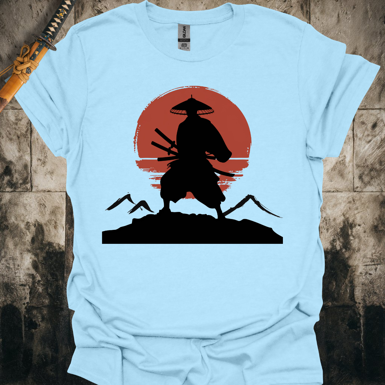 Mountain Samurai Silhouette Tee