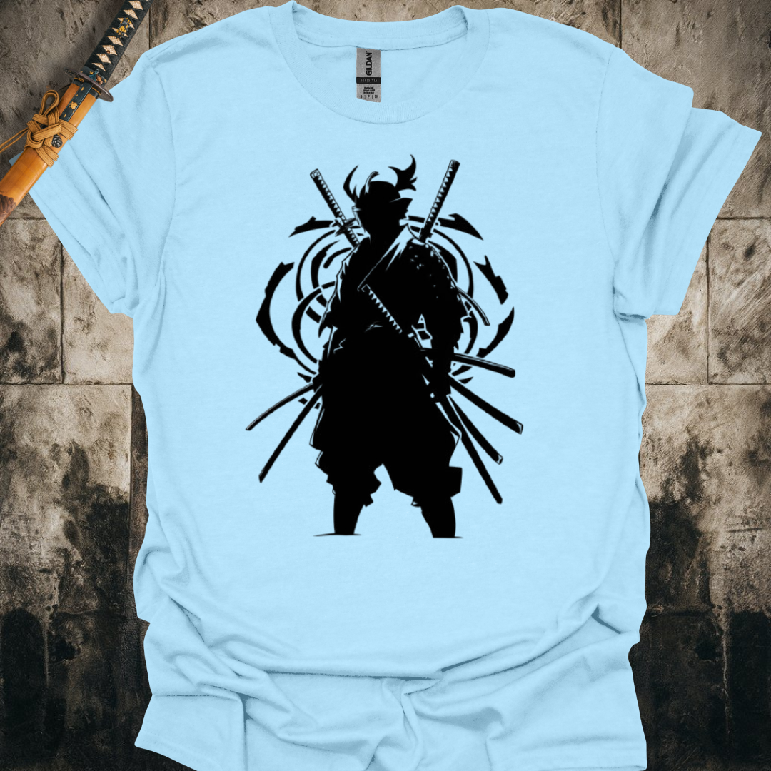Quad Sword Samurai tee