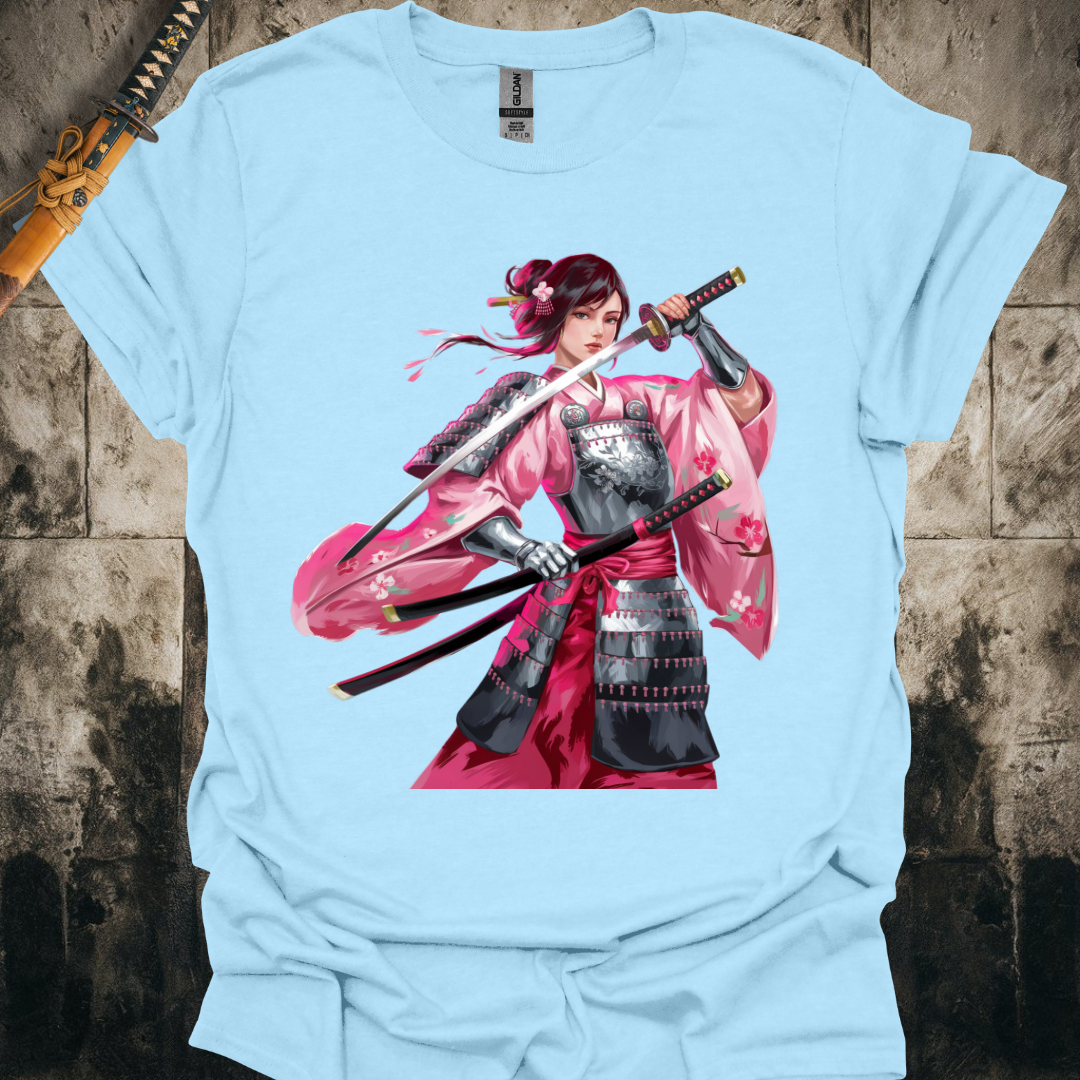 Sakura Female Samurai Tee