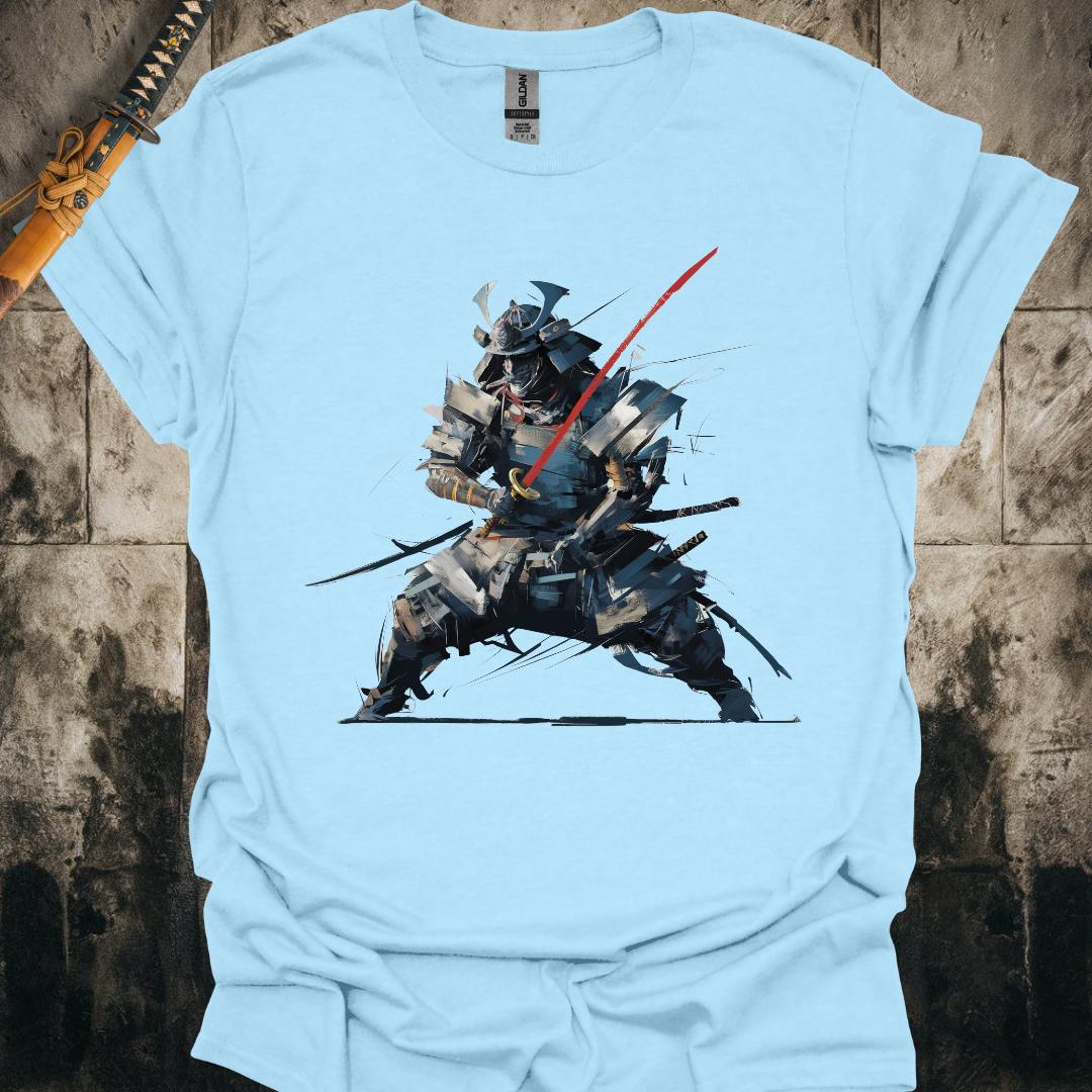 Glitching Samurai Tee