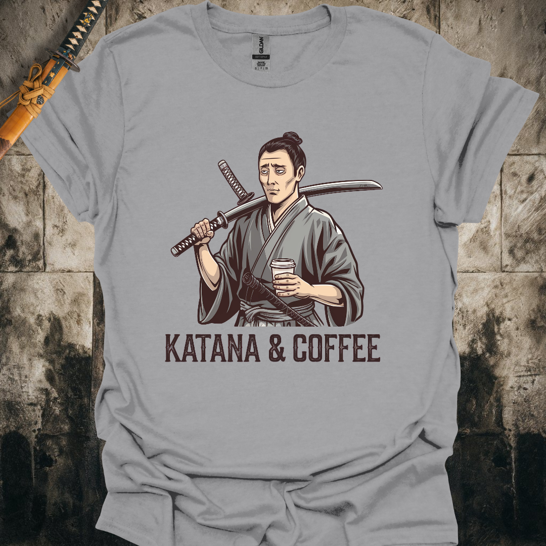 Katana & Coffee Tee