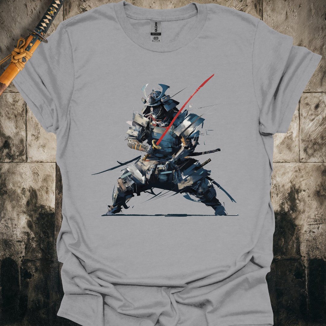 Glitching Samurai Tee