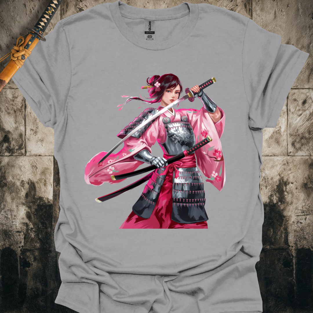 Sakura Female Samurai Tee