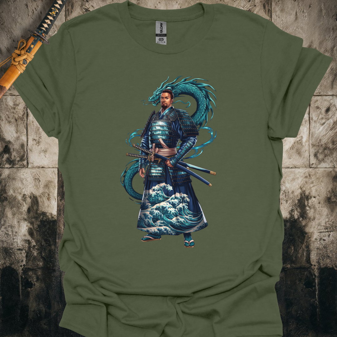 Water Dragon Samurai Tee