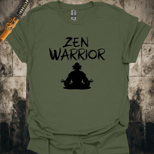 Zen Warrior Silhouette Tee