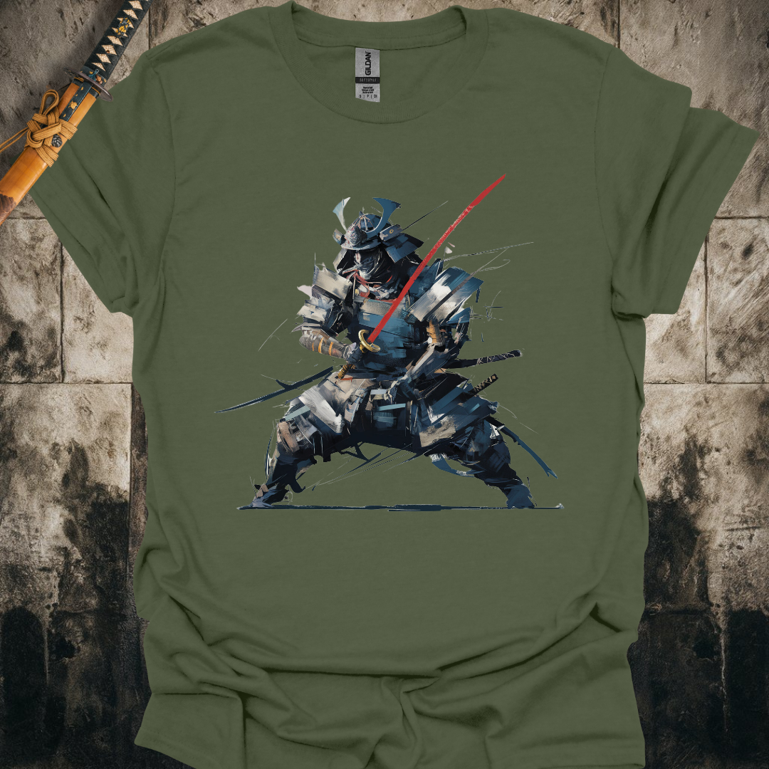 Glitching Samurai Tee