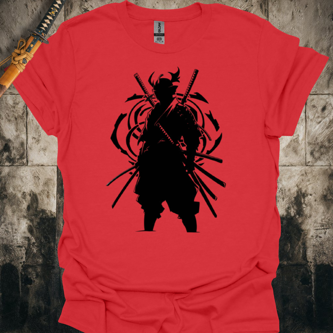 Quad Sword Samurai tee