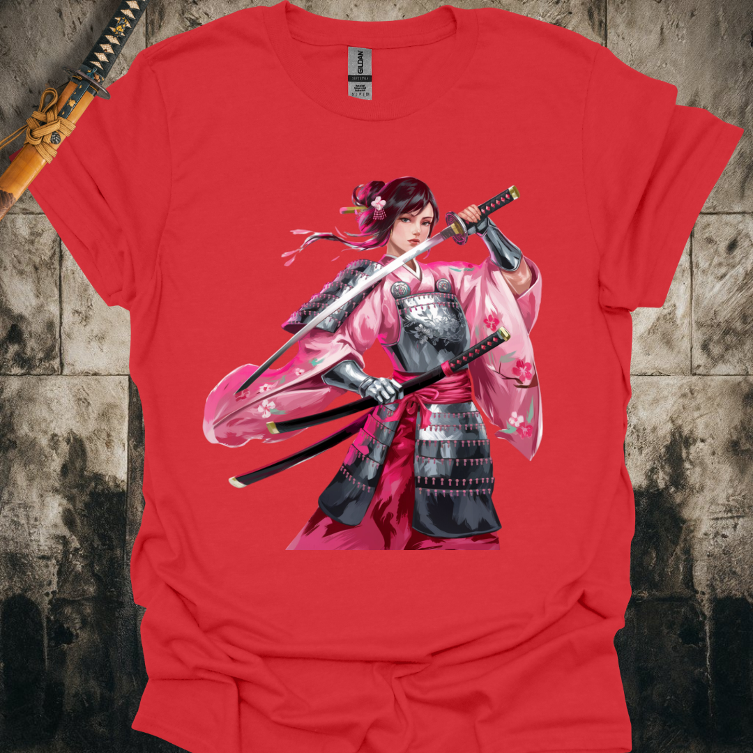 Sakura Female Samurai Tee