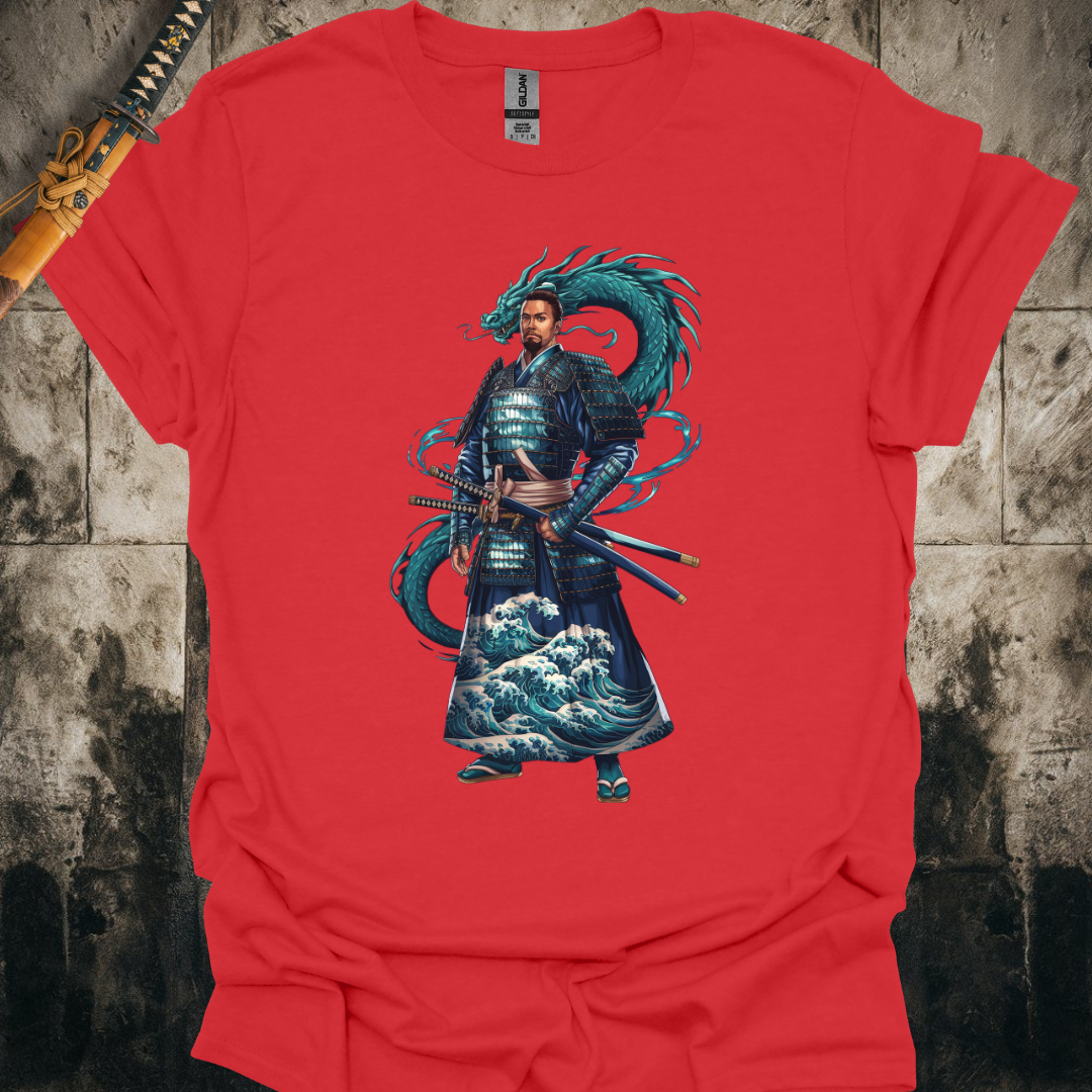 Water Dragon Samurai Tee