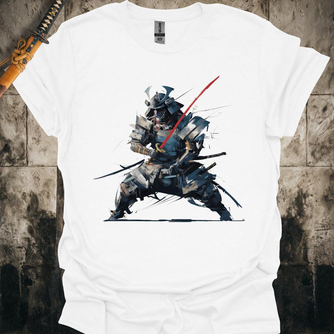 Glitching Samurai Tee