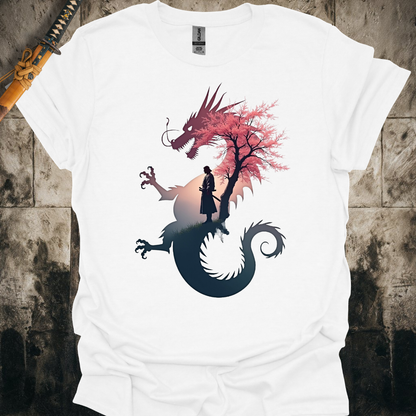 Blossom Dragon Samurai Tee