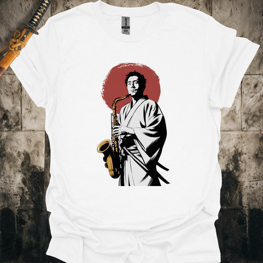 Saxophone Samurai Tee